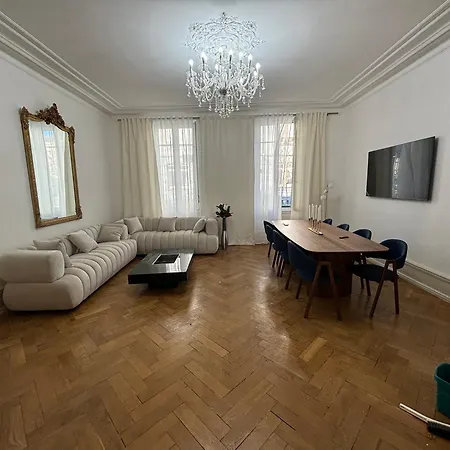 公寓 Le Lynx Haussmanien Confort, Climatise Avec Parking Prive, A Deux Pas Du Centre *